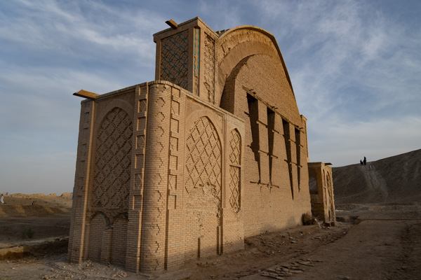 Picture of The famous arch of Qala-e Bost in the late afternoonLashkargah - Afghanistan