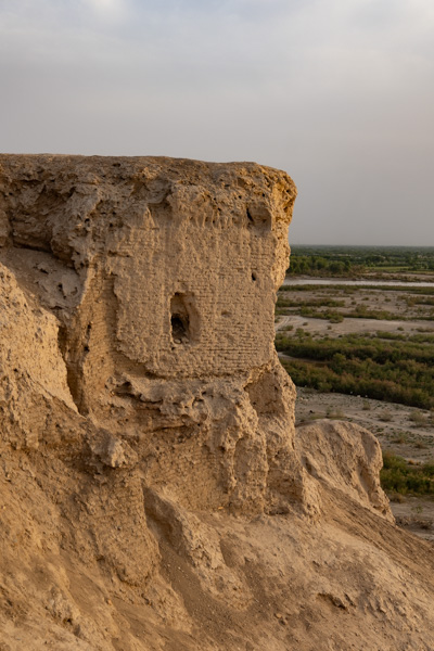 Picture of Ruined walls of Qala-e Bost in the late afternoonLashkargah - Afghanistan