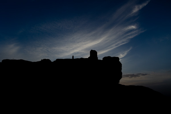 Picture of Sunset behind the ruins of Qala-e BostLashkargah - Afghanistan