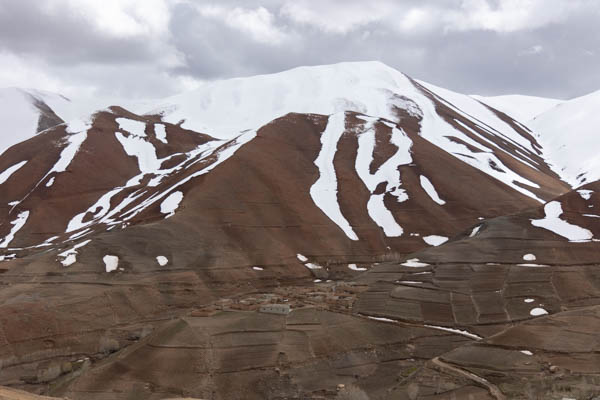 Picture of Remote village dwarfed by snow-capped mountainsJam - Afghanistan