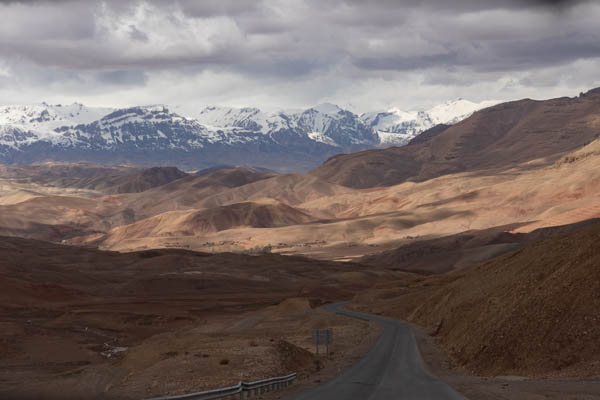 Picture of Panoramic view with mountains of the road to JamJam - Afghanistan