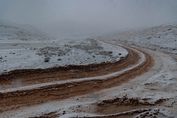 Picture of Stretch with snow on the way to JamJam - Afghanistan
