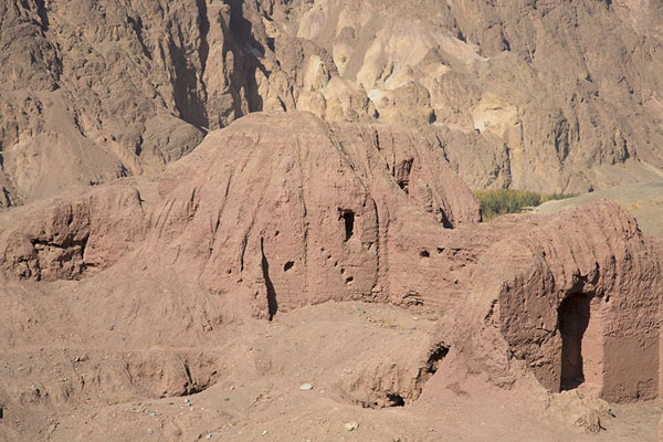 Ruined building in the Red City, Afghanistan
