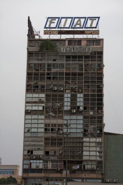 Modern building in the Baixa neighbourhood, Angola