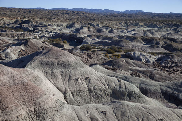 Photo de The Valley of the Moon landscape seen from a viewpointParque Ischigualasto - l'Argentine
