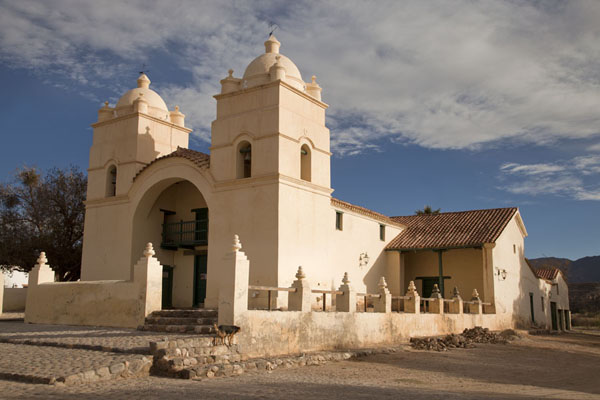 Foto van The colonial church of MolinosValles Calchaquies - ArgentiniÃ«
