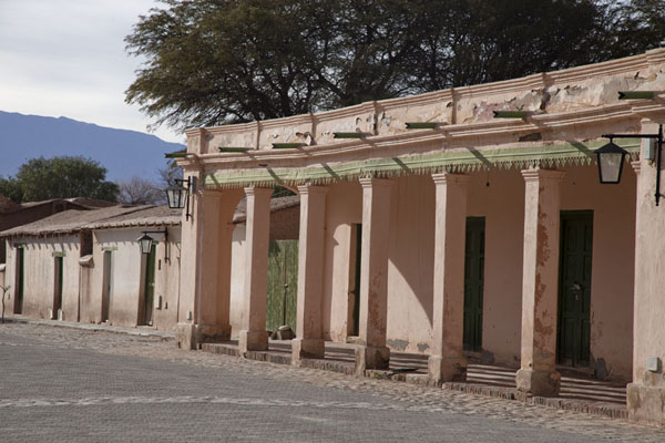 Old adobe buildings in the village of Molinos | Valles Calchaquies | Argentina