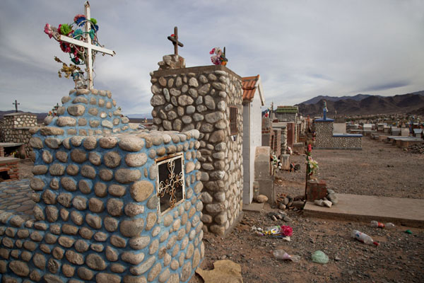 Cemetery of Cachi in the late afternoon | Valles Calchaquies | Argentina