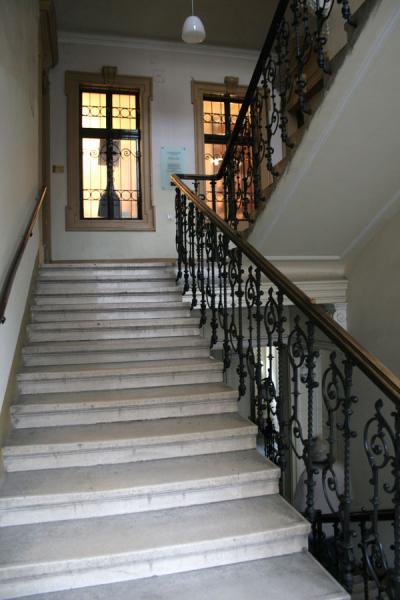 Picture of Stairs leading up to the Sigmund Freud museumVienna - Austria