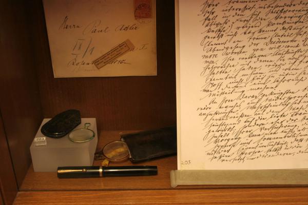 Picture of Close-up of some items used by Sigmund FreudVienna - Austria