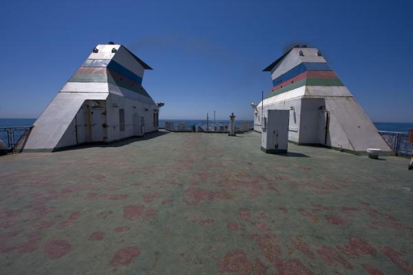 View of sundeck | Ferry Bakou-Turkmenbashy | AzerbaÃ¯djan