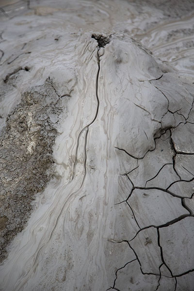 Foto di Small mud volcano with solid mudGobustan - Azerbaigian
