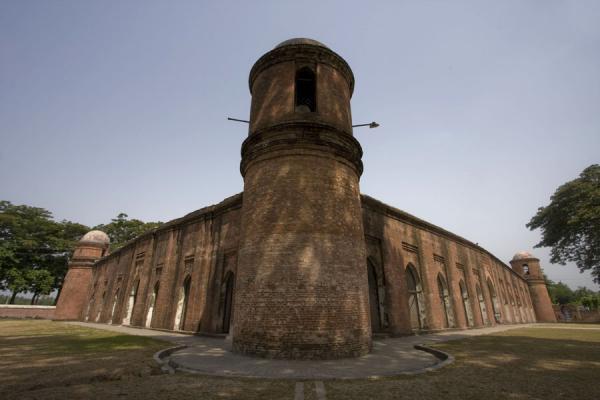 Picture of Bangladesh (Shait Gumbad Mosque seen from a corner)