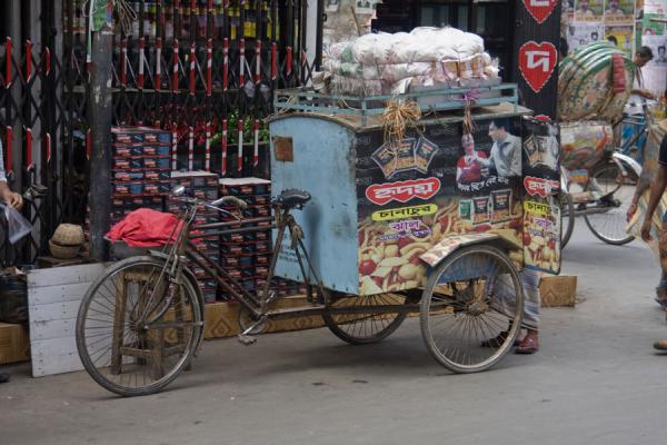 Mobile drinks shop on wheels, Bangladesh
