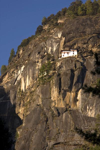 Tiger Nest Monastery seen from a distance | Tiger Nest Monastery | Bhutan