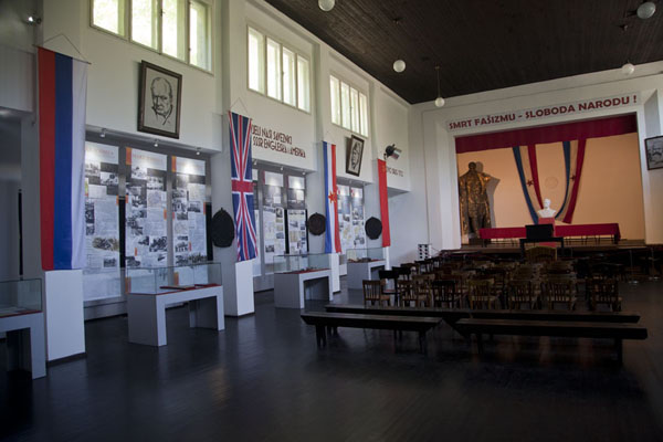 The hall of the AVNOJ museum | Jajce | Bosnia y Herzegovina