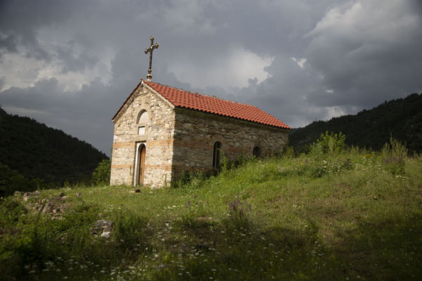 New church on top of a hill above Bachkovo Monastery | Bachkovo Monastery | Bulgaria