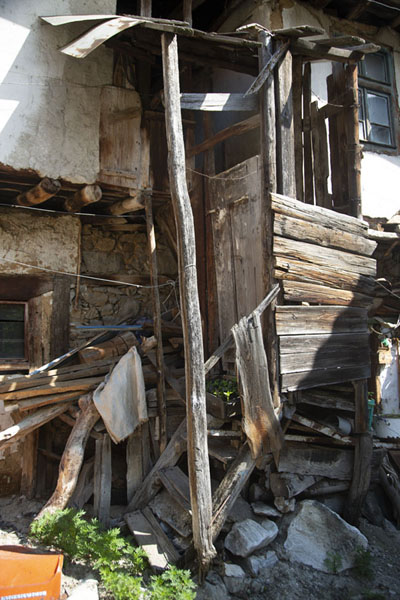 Entrance of traditional house in Pirin | Pirin | Bulgarije