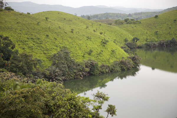 Part of Lake Wum in the afternoon | Grassfields Ring Road | Kameroen