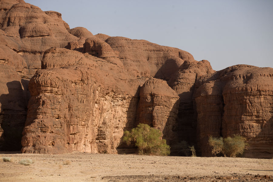 Picture of Overview of rock formations in the west Terkei massifTerkei - Chad