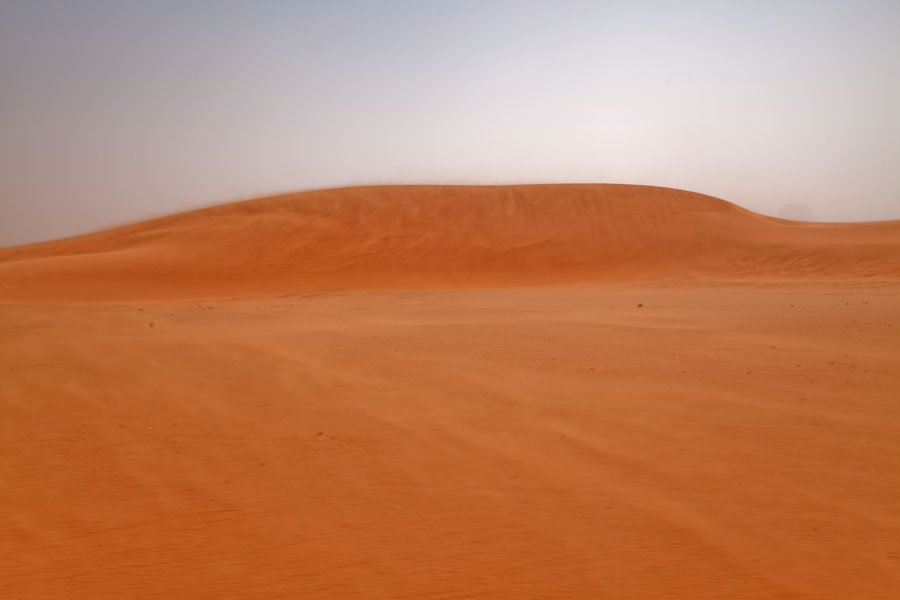 Sand blowing over the dunes | Eyo demi | Ciad