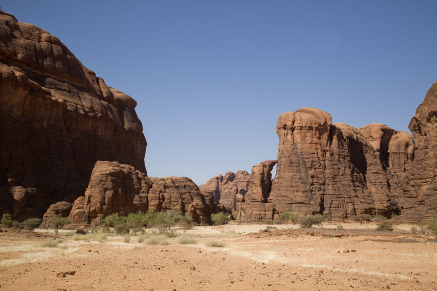 Canyon near the wells of Tokou | Tokou wells | Chad