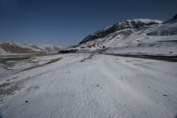Picture of Overview of the Batang sky burial site seen from belowBatang - China
