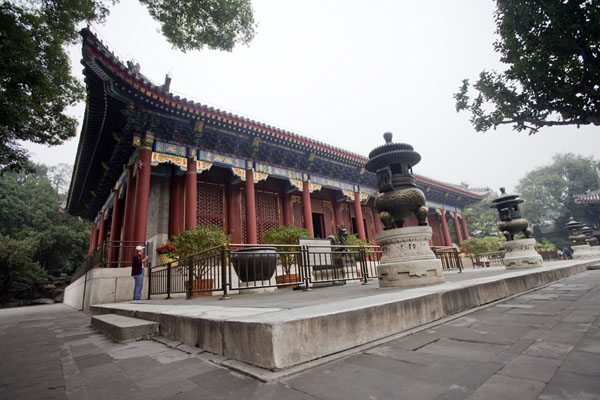 The Hal of Benevolence and Longevity at the eastern side of the Summer Palace complex, Summer Palace, China