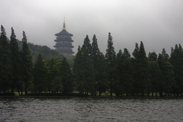 Leifeng Pagoda seen from across the West Lake | West Lake | China