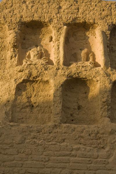 Buddhist statues in the Great Monastery | Ruinas de Jiaohe | China