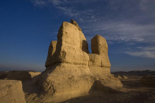 The Buddhist Stupa in the Stupa grove | Ruinas de Jiaohe | China