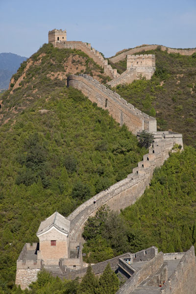 Foto de Looking west over the Jinshanling Great WallJinshanling - China