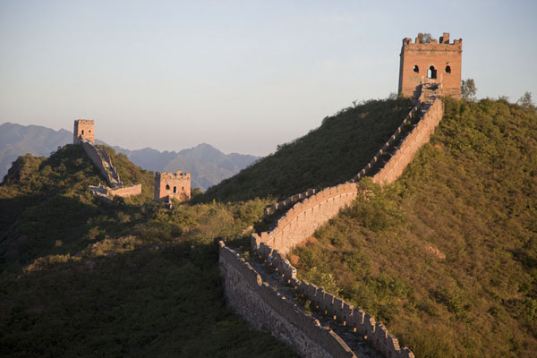 Foto de Early morning light on the Jinshanling Great WallJinshanling - China