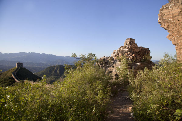 The eastern section of Jinshanling Great Wall, partly in ruins | Gran Muralla de Jinshanling | China