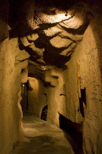 Tunnel running next to a karez, Karez, China