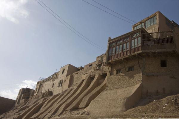 Photo de Part of the old town of Kashgar seen from outsideKachgar - Chine