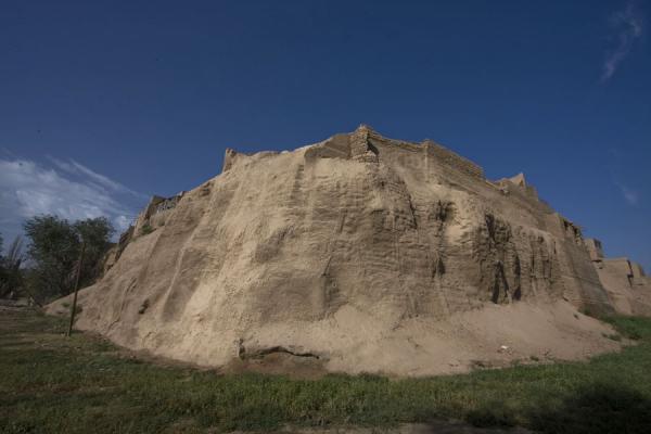 Photo de View of the city wall of KashgarKachgar - Chine