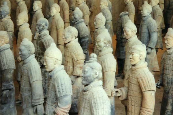 Some of the expressful faces | Xian Terracotta Warriors | China