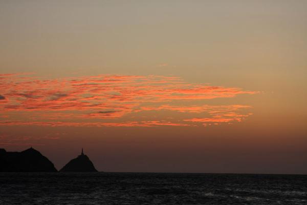 Sunset seen from Taganga, Colombia