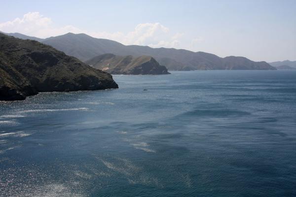 Coastline near Taganga: start of Tayrona National Park, Colombia