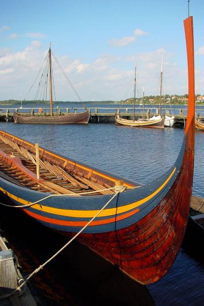 Reconstructed Viking ship, Denmark