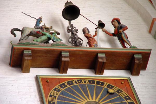 The special St George clock, Denmark