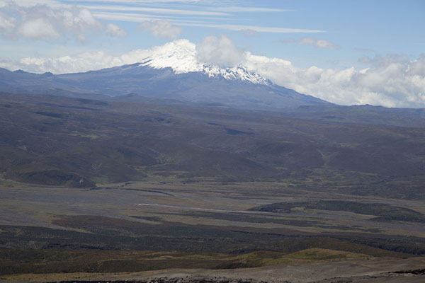 View of Antisana volcano from the slopes of Cotopaxi | Cotopaxi | Ecuador