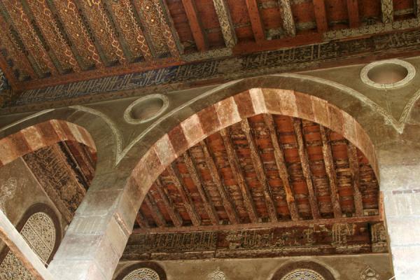Renovated ceiling and original state: a huge difference, Egypt