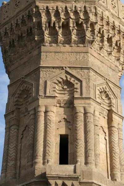 Foto di Detail of one of the minarets of Bab ZuweylaCairo - Egitto