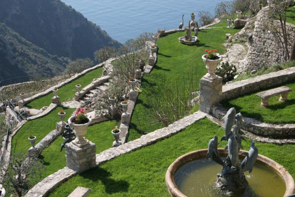The gardens at the foot of Eze village | Eze | la France