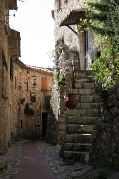 One of the broader streets of Eze | Eze | la France