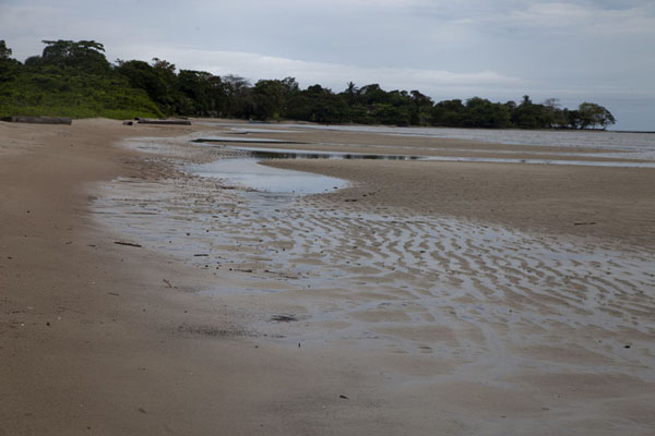 Picture of Low tide exposing the beach at Cap EsteriasLibreville - Gabon