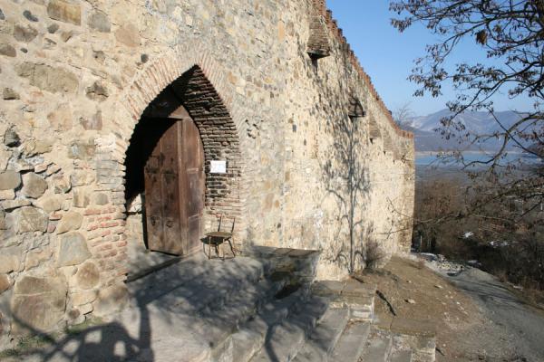 The door of Ananuri church | Ananuri castle | Georgia