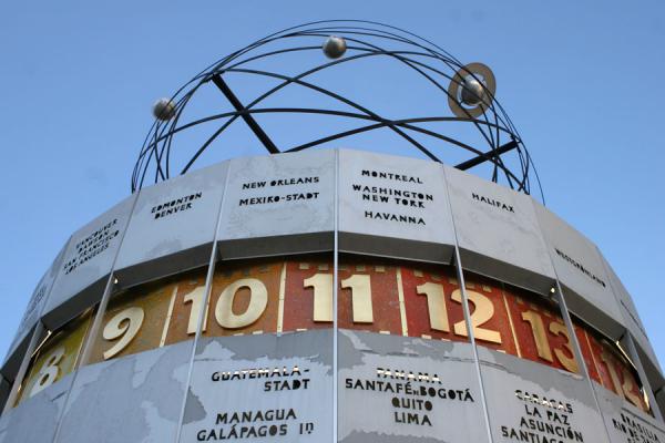 World Clock on Alexanderplatz, Alexanderplatz, Germany